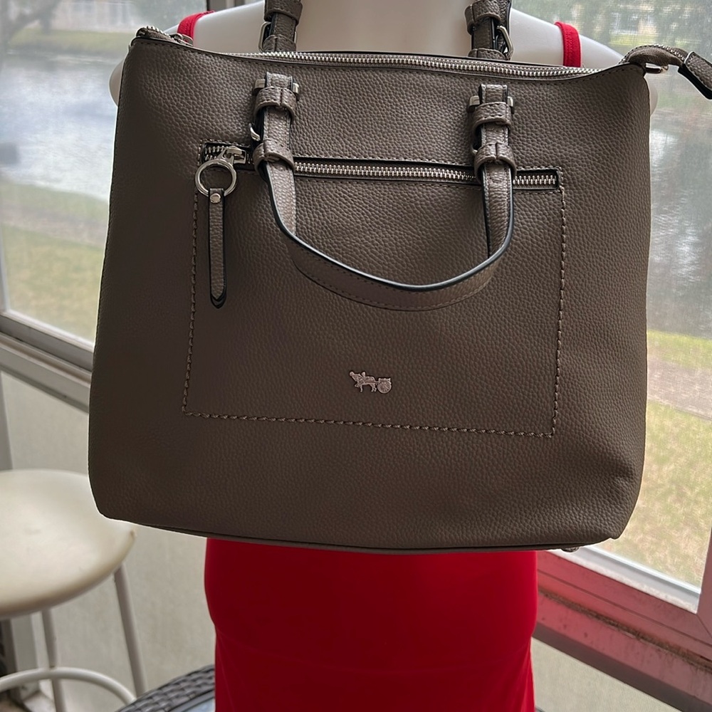 Mathew & Julian faux leather bag